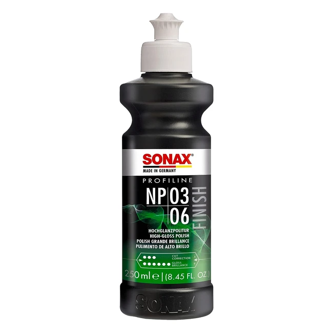 Sonax Profiline NP 0306 - Finitura senza ologrammi e colori brillanti - 250 ml