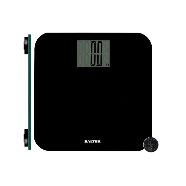 Salter 9049 BK3R Max Electronic Bathroom Scale - Precise Instant Readings - 250 kg Capacity - Fitness Scale