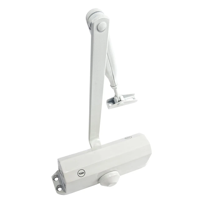 Cierrapuertas Yale 3000 Blanco - Fuerza 3 - Certificado CE - Cierre Hidráulico