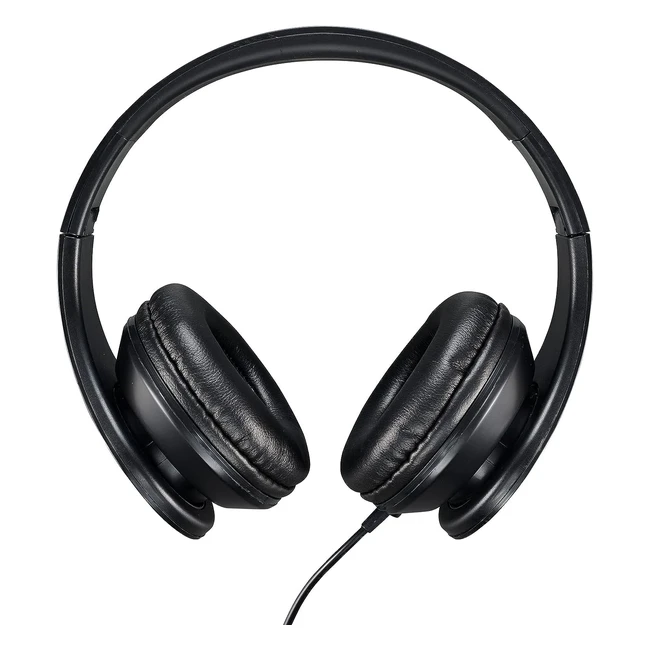 Casque PC Acer OverEar avec Microphone, Fréquence 20 Hz-20 kHz, Câble Flexible 1.2m, Driver 40 mm, Plug & Play - Noir