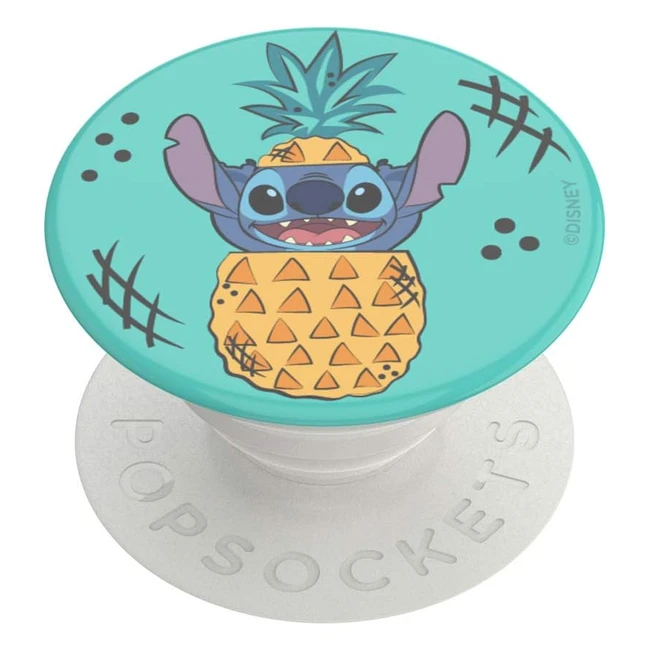 Popsockets Popgrip Support et Grip pour Smartphone et Tablette - Stitch Pineapple