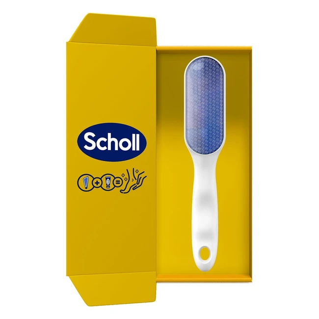 Lima Manual Nano Cristal Scholl - Elimina Durezas y Callosidades - Lavable y Reu