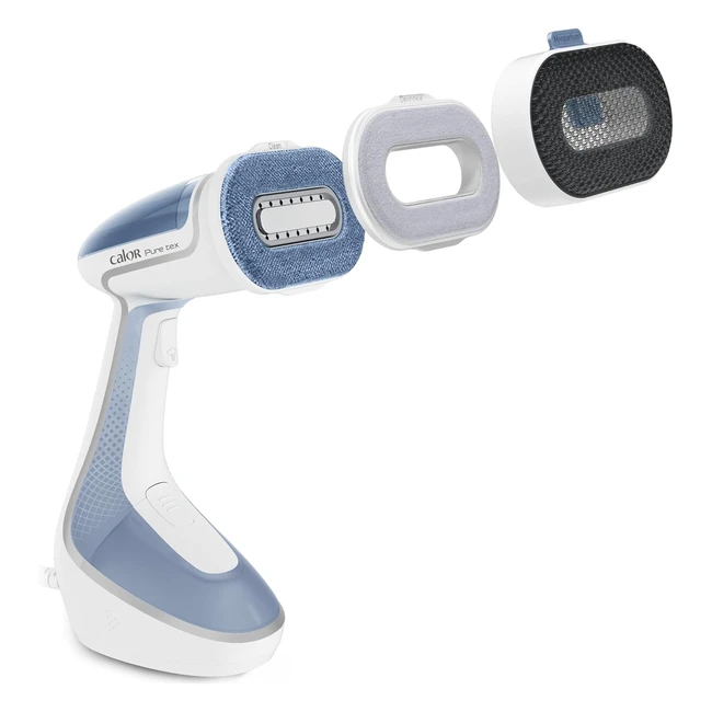 Calor Defroisseur Vapeur 4en1 - Assainit, Défroisse, Nettoie, Parfume - Pure Tex DT9531C0