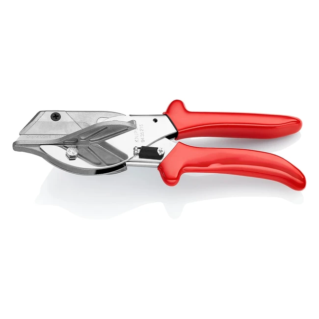 Cortaingletes Knipex 215 mm 94 35 215 para perfiles de plástico y goma