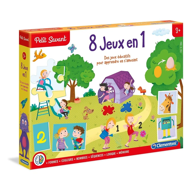 Clementoni 625437 - Jeux éducatifs pour 3 à 6 ans