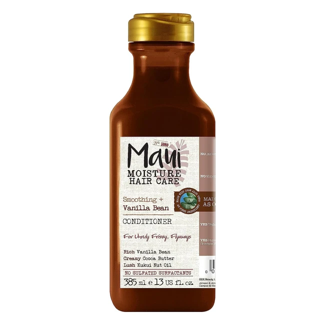 Maui Moisture AntiFrizz Conditioner - Vegan Vanilla Aloe Vera - 385ml