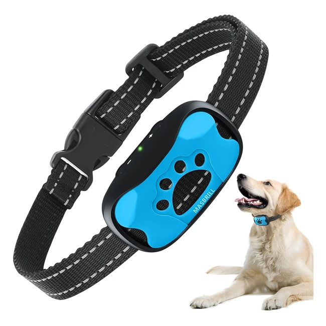 Collar Antiladridos Automtico con 7 Niveles de Sensibilidad Ajustables - Sonid