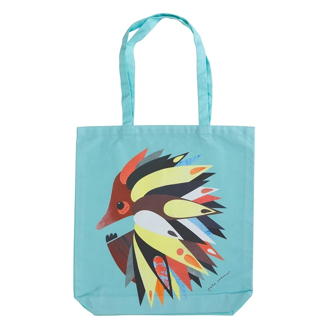 Maxwell Williams Pete Cromer Large Tote Bag - Echidna Print - 100% Cotton - 42x41cm