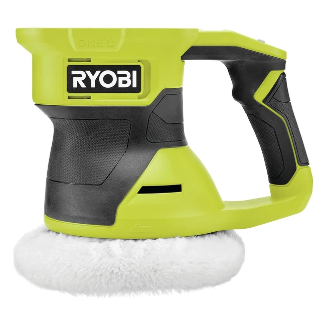Ryobi 18V One Akkuexzenterpolierer Pro R18P0, 125mm Polierteller, 8mm Schwingkreisdurchmesser