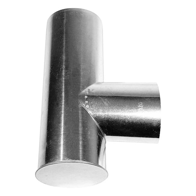 Kaminoflam 331319 Fal T de Cheminée 120 Longueur 310mm - Installation Facile et Rapide