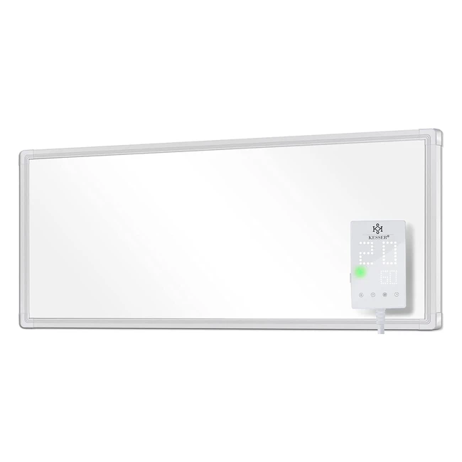 Kesser Infrarot Heizung mit Thermostat Wandheizung 28 Programme 600 W Heizpan
