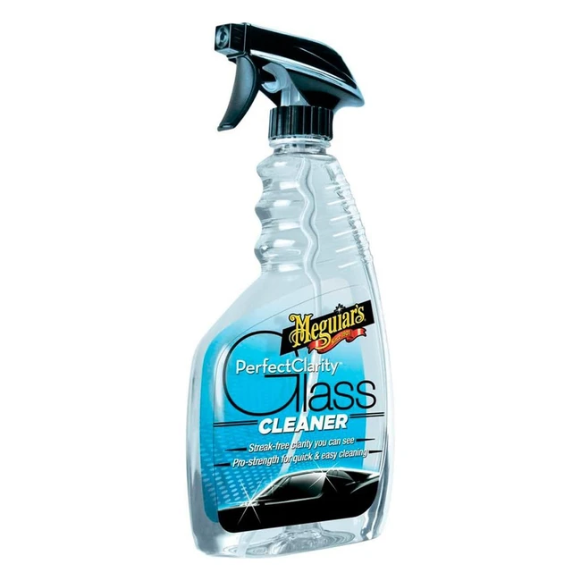 Meguiar's G8216EU Perfect Clarity Glass Cleaner 473ml - Streak-Free Pro Strength