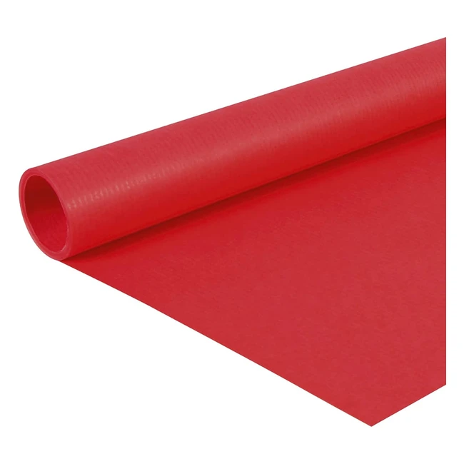 Clairefontaine 195706C Kraft Laid Paper - Red - 10x070m - 65g - Gift Wrapping DI