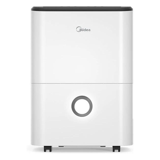 Midea Luftentfeuchter 20L/24h, Raumgröße ca. 100m²-40m², DF20DEN7WF, App-fähig