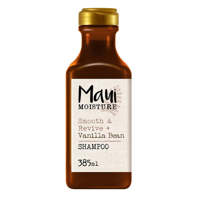 Maui Moisture Antifrizz Shampoo 385ml - Vegan, Vanilla, Aloe Vera - Frizzy Hair
