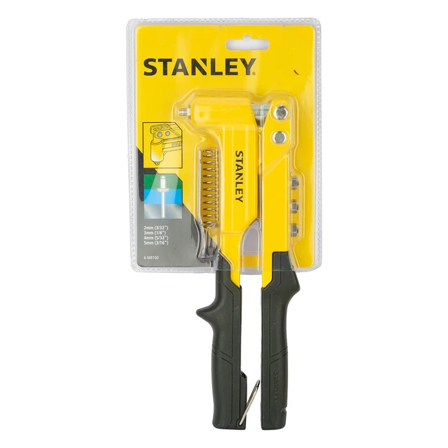 Remachadora Stanley 6MR100 - Durabilidad y eficiencia