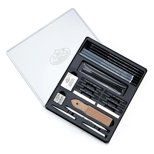 Set de Carboncillo Royal Langnickel RSETART2711 - Diseo Artstico