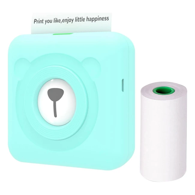 Imprimante Photo Portable Mini Sans Encre Sans Fil BT - Bisofice