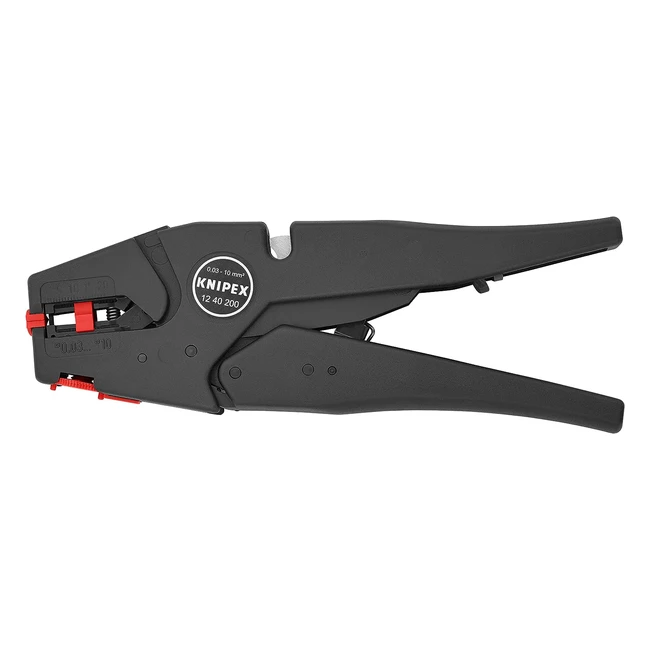 Pelacables Knipex 200 mm Autoajustable 12 40 200 - ¡Pelado preciso y sin daños!