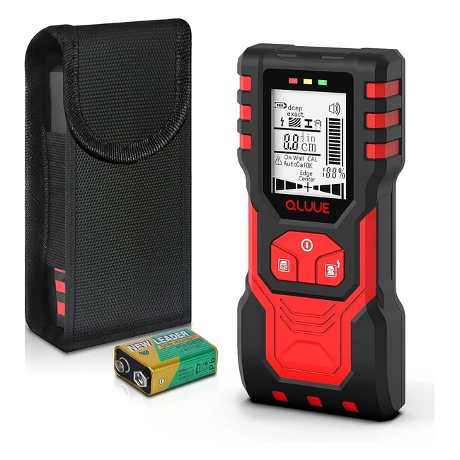 Stud FinderQLUUE Digital Wall Detector Metal Pipe Scanner - Fast, Accurate, Easy to Use