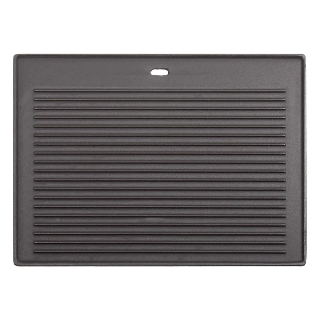 Cosmogrill Cast Iron Reversible Griddle Pan Plate for Pro Deluxe 41 61 Gas Barbecues