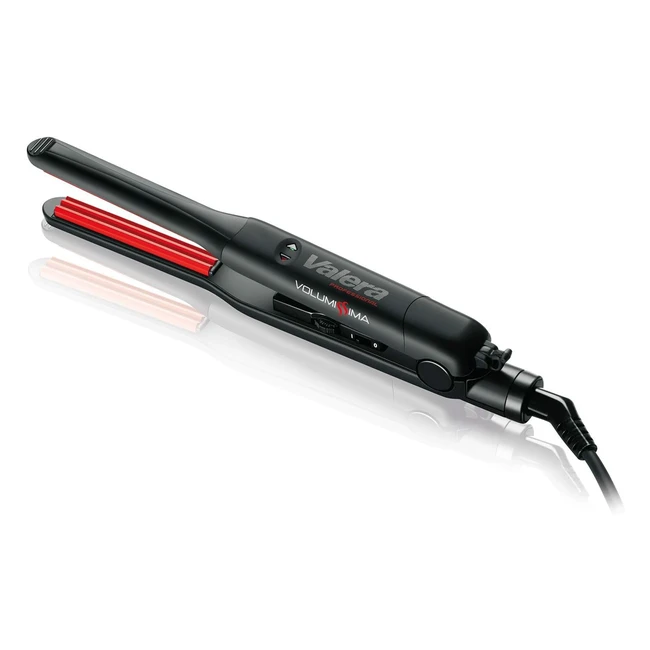 Plancha Valera Volumissima 64701 - Profesional Ondulador Rizador Cerámico - Calentamiento Rápido - Control Electrónico de Temperatura