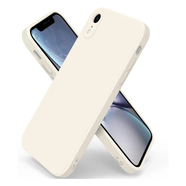 Custodia iPhone XR 61 - Silicone Liquido Ultra Sottile - Protezione Completa
