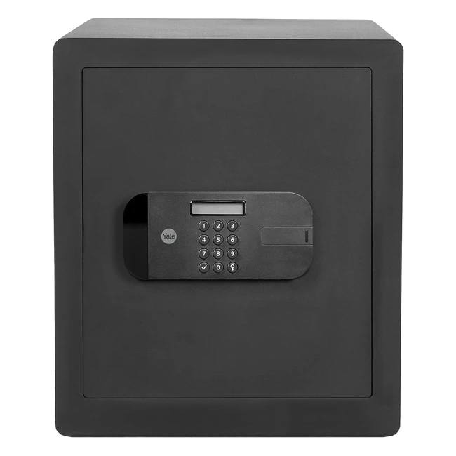Coffre-fort Yale YSEB400EB1 - Serrure électronique - 100 000 combinaisons - Format 40x35x34cm - 385L - Noir