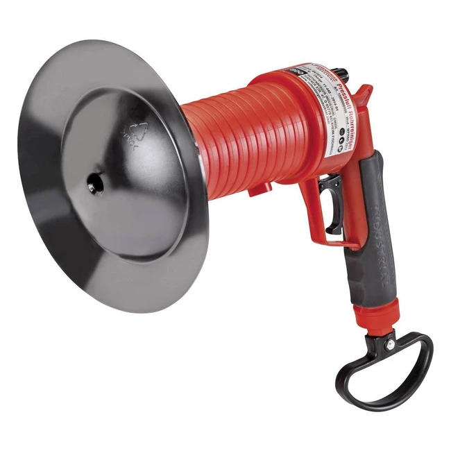 Limpiador de tubos de aire comprimido Rothenberger con 4 adaptadores de goma - ¡Limpieza a presión eficiente!