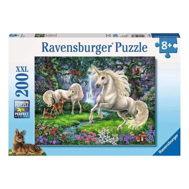 Ravensburger Unicorni Puzzle 200 Pezzi - Alta Qualità - #1 per Bambini