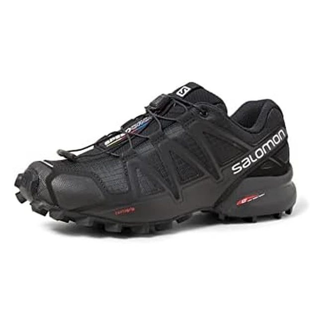 Salomon Speedcross 4 Women's Trail Running Shoes - Aggressive Grip, Lightweight Protection - Black 35