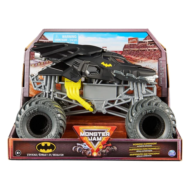 Monster Jam Offizielles Batmobile Monster Jam Truck 124 Mastab