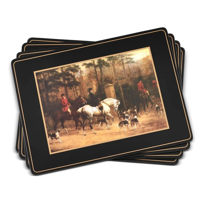 Pimpernel Tally Ho Placemats - Set of 4 Large  Portmeirion Home Gifts
