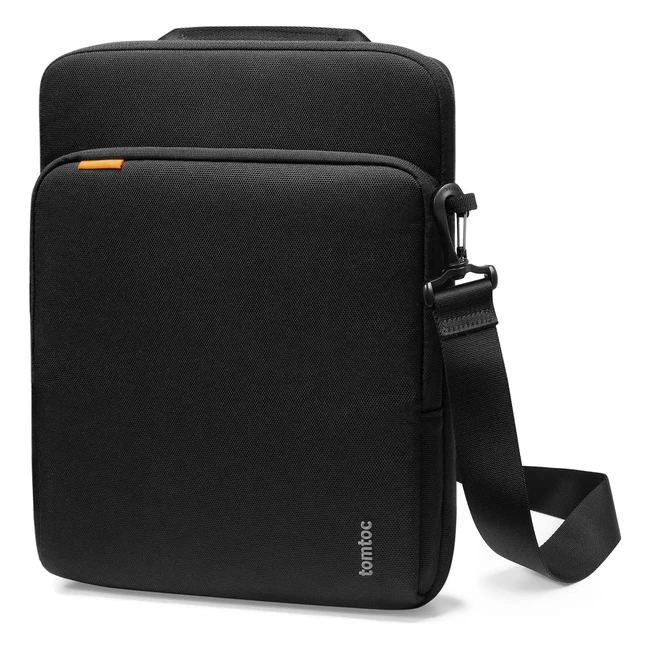 tomtoc Tablet Shoulder Bag for 12.9-inch iPad Pro M2/M1 6th/5th/4th/3rd Gen - Magic Keyboard & Smart Keyboard Folio - Surface Pro 9.8x7.7 - Spillwater Resistant Tablet Sleeve