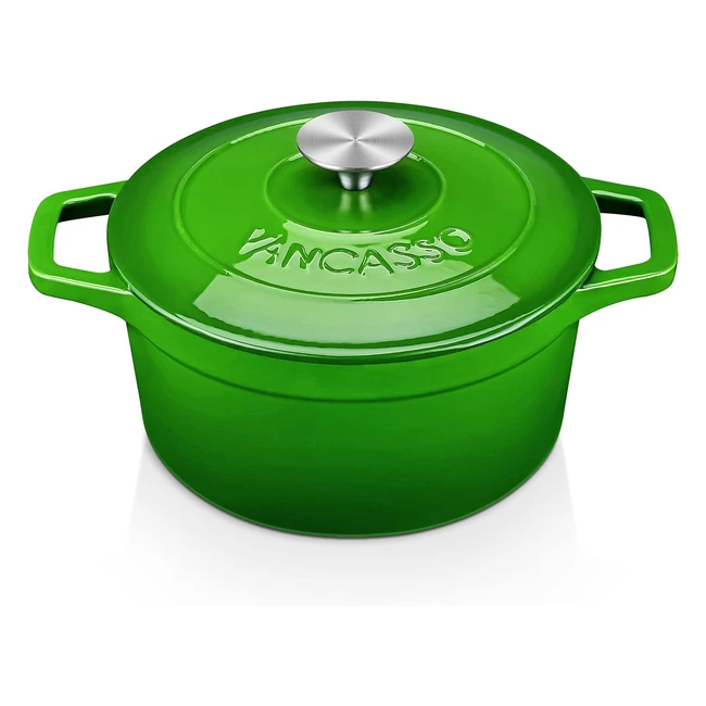 Cacerola Vancasso Hierro Fundido Esmaltado 22cm - Coccin Perfecta y Duradera