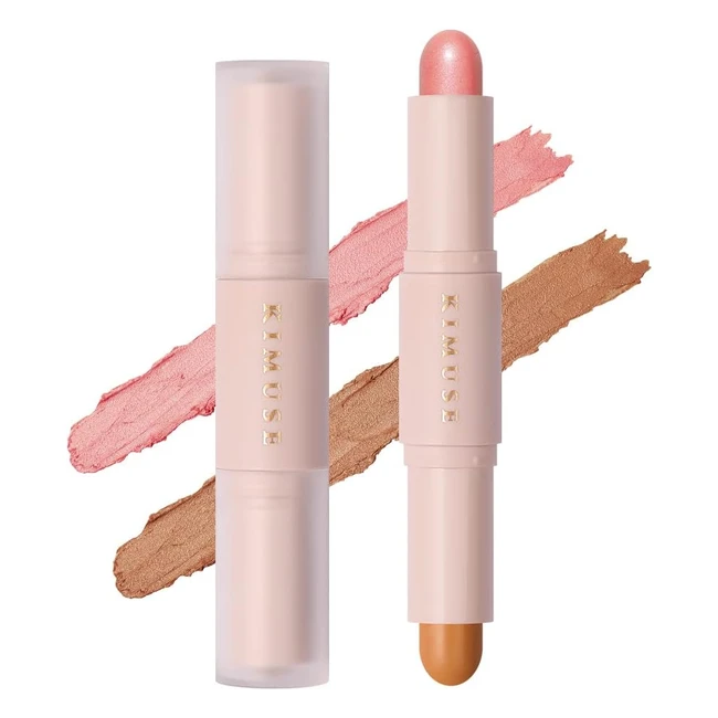 Kimuse Contouring Viso Stick Contorno 2 in 1 - Texture Cremosa e Premium