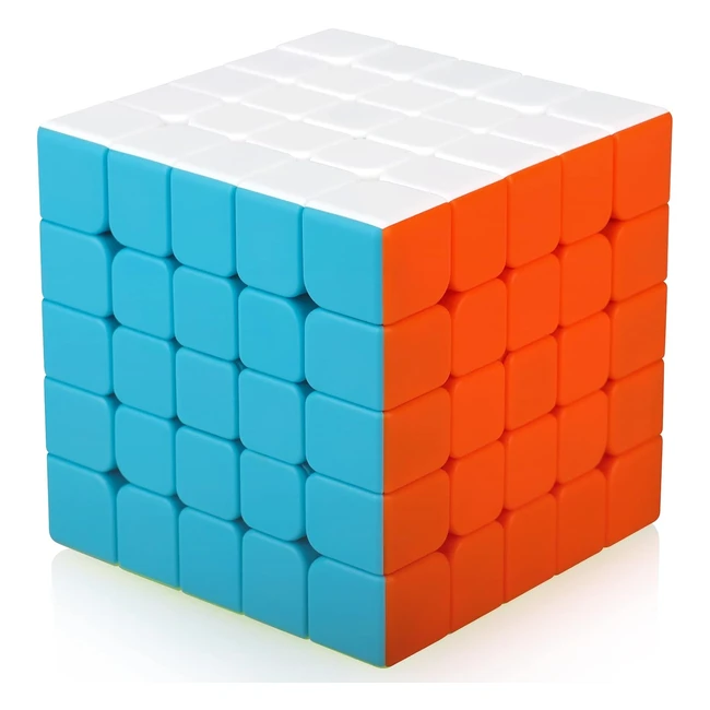 Cubo Magico Toyess Speed 5x5 Stickerless - Gioco Veloce e Liscio - Regalo di Natale