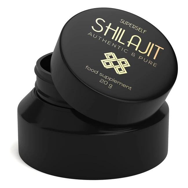 Pure Shilajit Resin 20g | Natural & Ethically Harvested | Rich in Fulvic Acid