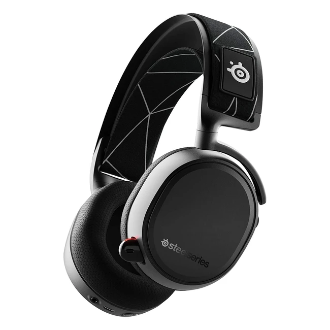 SteelSeries Arctis Gaming Headset - Verlustfreie kabellose 2,4 GHz Verbindung - Bluetooth für Anrufe und Musik - Discord-zertifiziertes Mikrofon