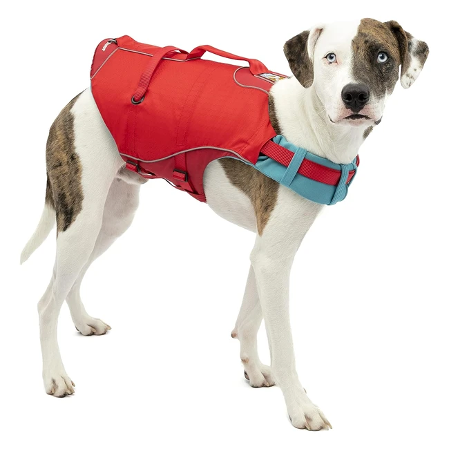 Chaleco Salvavidas para Perros Kurgo Surf n Turf - Rojo M