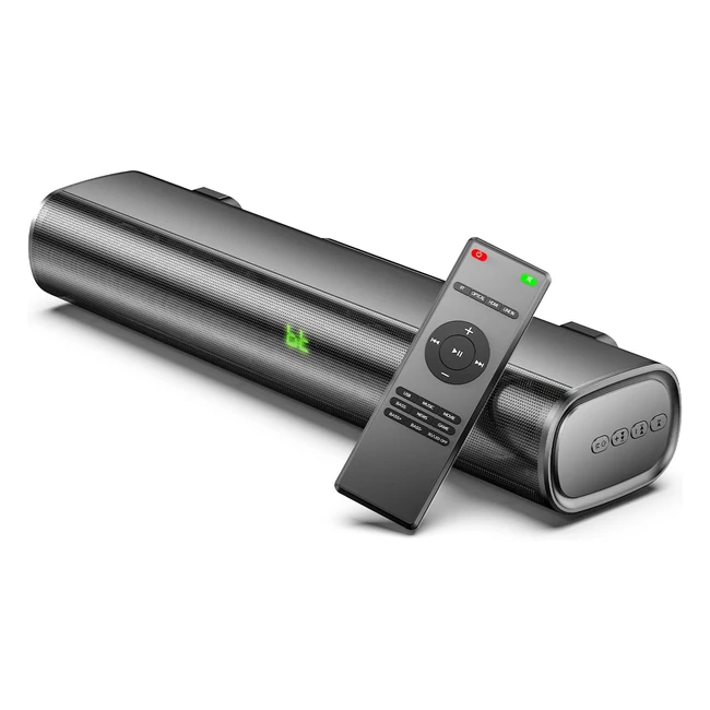 Mini Soundbar PC Compatto Ultima - 50W DSP Integrato 3 Modalit EQ