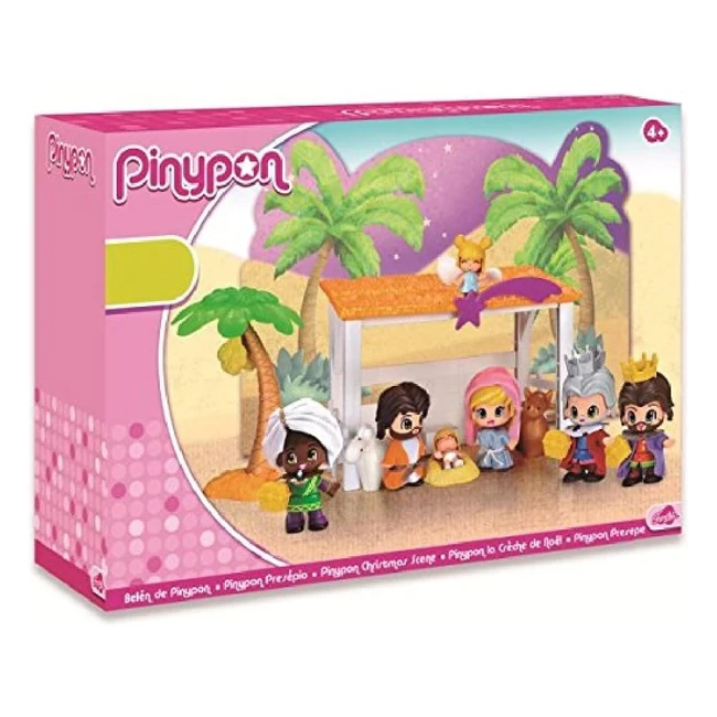 Pinypon Famosa 700013091 Presepe - Con Capanna e Personaggi