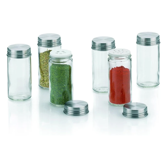 Gafas de especias Fidelis Kela - Set de 6 piezas de vidrio