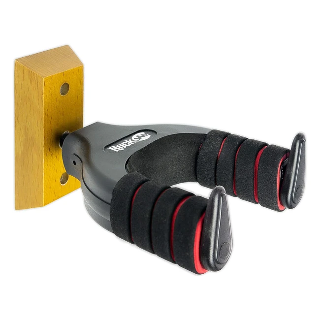 RockJam Universal Guitar Hanger  Padded Arms  Mountable  1 Choice for Guitar