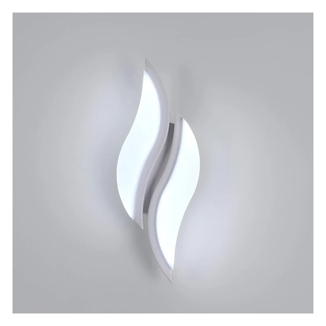 Lampe murale LED moderne Goeco 20W 2300lm pour salon chambre escalier