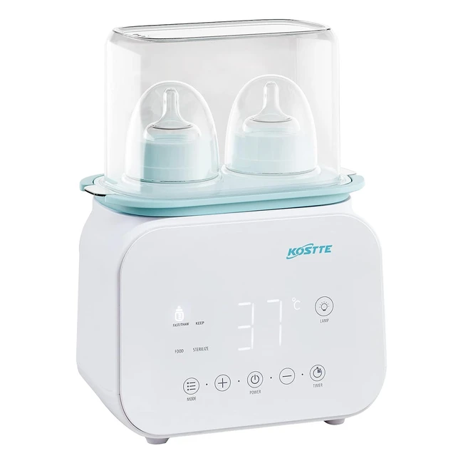 Calienta Biberones Kostte - Descongelación y Calentamiento Uniforme - Eléctrico - Blanco