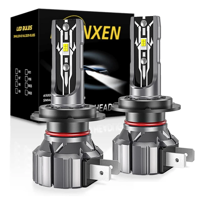 Bombillas LED H7 6000K para Faros de Coche - Alta Calidad - 2 Piezas - 2 Años de Garantía