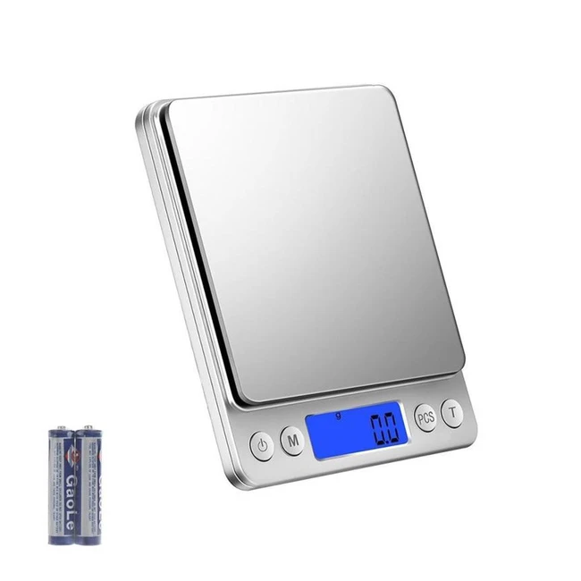 Bilancia Digitale da Cucina 3kg x 01g - Professionale e Versatile