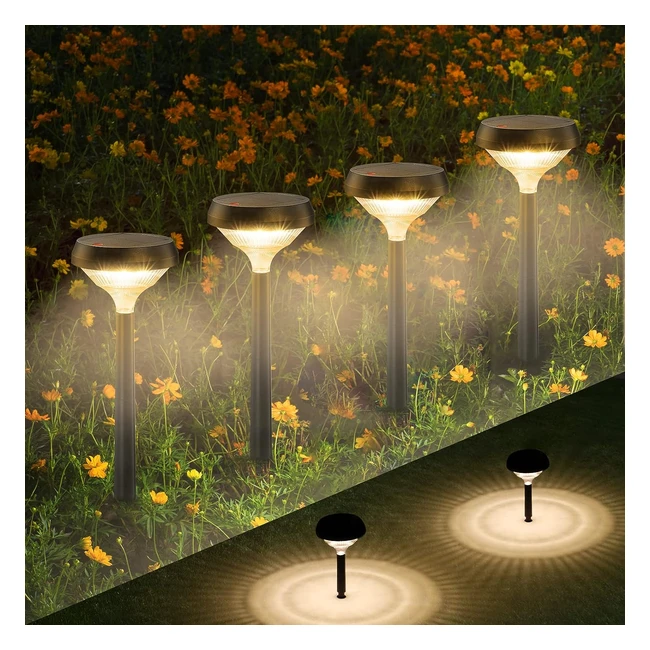 Lampade solari da giardino Linkind Venus - 4 pezzi