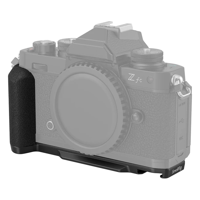 Empuadura SmallRig Z FC para cmara Nikon Z FC - Estilo Retro - Placa de Libe